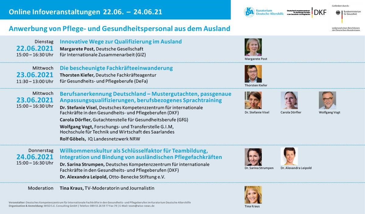 Programm Infoveranstaltungen