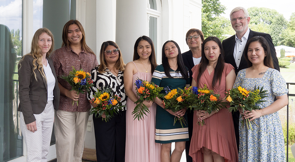 Gruppe Absolventen INGA pflege