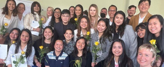 Gruppenbild Berufsanerkennung als Pflegefachmann/-frau am UKE